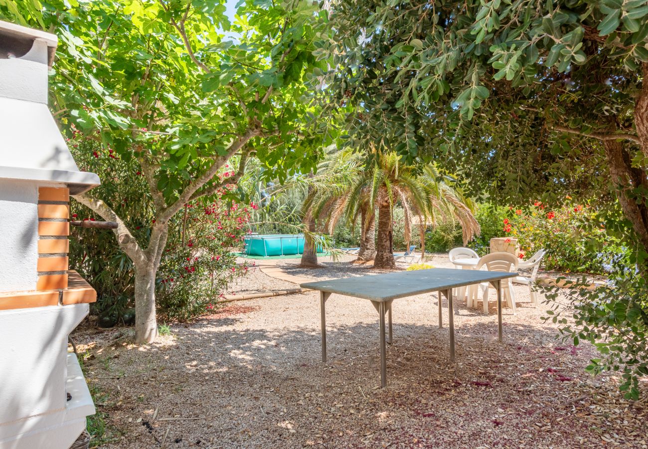 Ferienhaus in Cala Murada - Casa Jardín